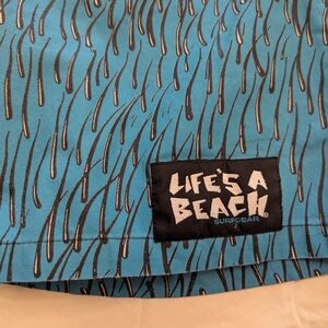 Life's A Beach Vintage Unique Patterned Shorts